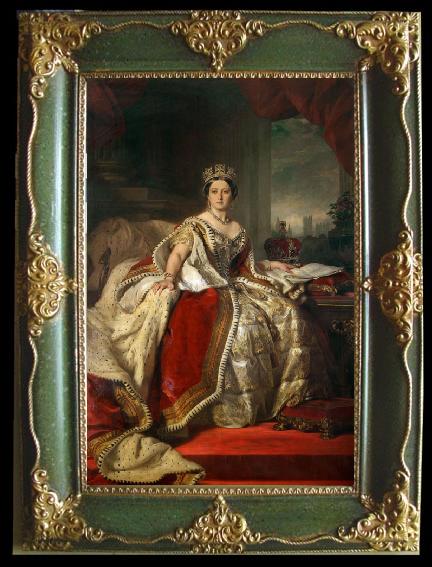 Franz Xaver Winterhalter Queen Victoria (mk25)